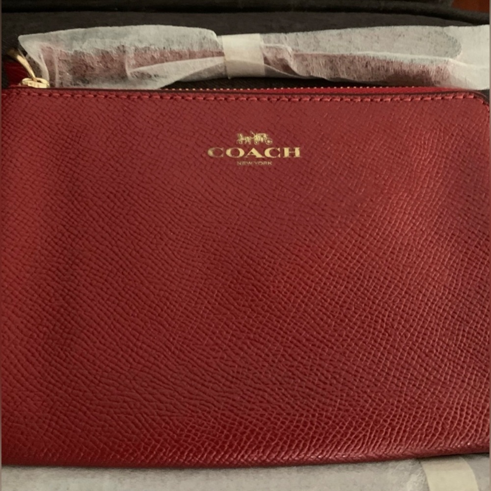 Coach Women's Trio Wristlet Set - Pink, Beige, Red